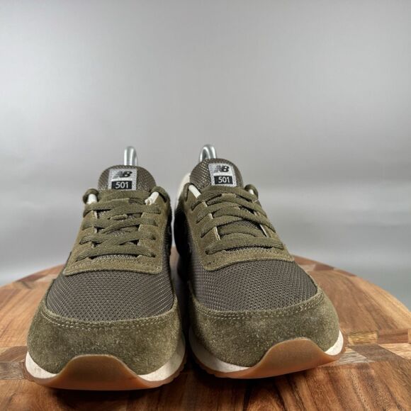 New Balance 501 KL501V1Y Green‎ Casual Shoes Sneakers Womens 7.5 (Youth 6) - Picture 2 of 8